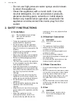 Preview for 6 page of AEG LWM8C1612S User Manual