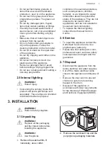 Preview for 7 page of AEG LWM8C1612S User Manual