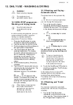 Preview for 33 page of AEG LWR7316O4B User Manual