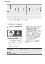 Preview for 20 page of AEG LWX8C1612S User Manual