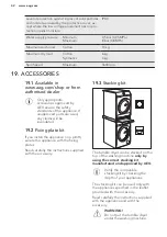 Preview for 42 page of AEG LWX8C1612W User Manual