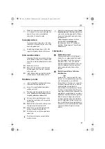 Preview for 47 page of AEG M 26 Series Operating Instructions Manual