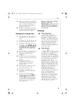 Preview for 59 page of AEG M 26 Series Operating Instructions Manual