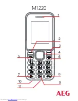 AEG M1220 Quick Installation Manual предпросмотр