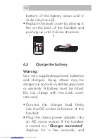 Preview for 14 page of AEG M250 User Manual