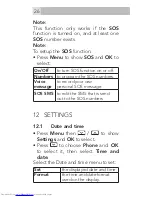 Preview for 26 page of AEG M250 User Manual