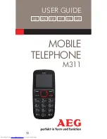 AEG M311 User Manual preview