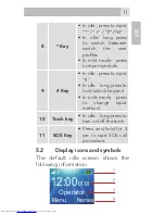 Предварительный просмотр 11 страницы AEG M311 User Manual