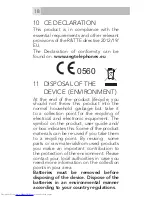 Preview for 18 page of AEG M550 User Manual