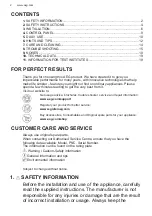 Preview for 2 page of AEG Mastery SCB618E6TS User Manual