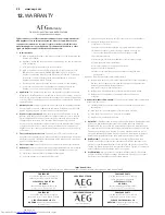 Preview for 28 page of AEG MBB1756DE User Manual