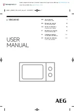 AEG MBE2658D User Manual preview