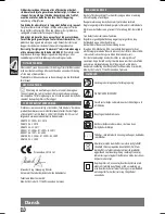 Preview for 62 page of AEG MBS 30 Turbo Original Instructions Manual