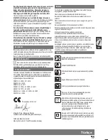 Предварительный просмотр 83 страницы AEG MBS 30 Turbo Original Instructions Manual