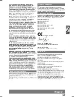 Предварительный просмотр 101 страницы AEG MBS 30 Turbo Original Instructions Manual