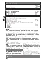 Предварительный просмотр 124 страницы AEG MBS 30 Turbo Original Instructions Manual