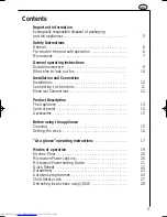 Preview for 3 page of AEG MC 174 Operating Instructions Manual