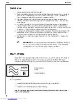 Preview for 8 page of AEG MC 175 Operating Instructions Manual