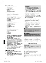 Предварительный просмотр 56 страницы AEG MC 4412 CD/MP3 Instruction Manual & Guarantee