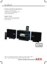 AEG MC 4429 CD Instruction Manual preview