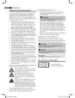 Предварительный просмотр 4 страницы AEG MC 4432 CD Instruction Manual