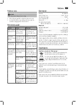 Предварительный просмотр 47 страницы AEG MC 4465 BT Instruction Manual