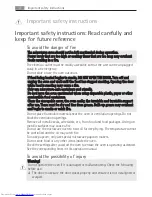 Preview for 4 page of AEG MC1752E User Manual