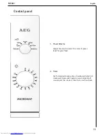 Preview for 11 page of AEG MC201 User Manual