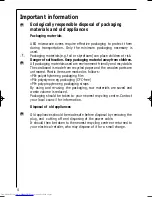 Preview for 4 page of AEG MC_170 Operating Instructions Manual