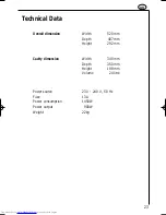 Preview for 23 page of AEG MC_170 Operating Instructions Manual