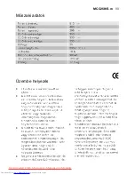 Предварительный просмотр 89 страницы AEG MCC2581E-m User Manual