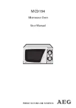 Предварительный просмотр 1 страницы AEG MCD194 User Manual