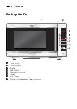 Preview for 166 page of AEG MCD2540E-m Manual