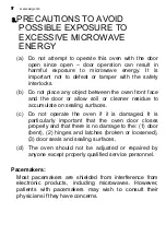 Preview for 8 page of AEG MCD4538E User Manual