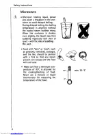 Preview for 6 page of AEG MCROMAT 1231 E Operating Instructions Manual