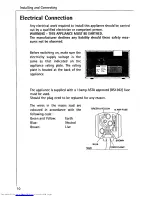 Preview for 10 page of AEG MCROMAT 1231 E Operating Instructions Manual