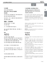Preview for 3 page of AEG ME09 Installation, Operation And Maintenance Manual