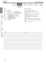 Preview for 14 page of AEG ME09 Installation, Operation And Maintenance Manual