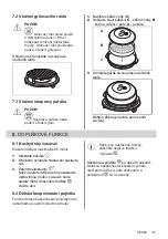 Preview for 35 page of AEG MFB295DB User Manual