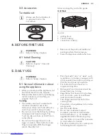 Preview for 25 page of AEG MFC3026S User Manual