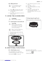 Preview for 31 page of AEG MFC3026S User Manual