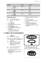 Предварительный просмотр 29 страницы AEG MFD2025S-M User Manual