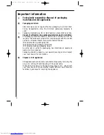 Preview for 4 page of AEG MICROMAT 153 E Operating Instructions Manual