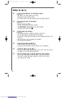 Preview for 30 page of AEG MICROMAT 153 E Operating Instructions Manual