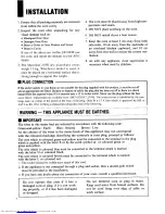 Preview for 2 page of AEG MICROMAT 21SR-d/w Operating Instructions Manual