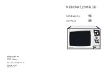 AEG MICROMAT COMBI 233 User Manual preview