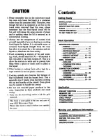 Preview for 3 page of AEG MICROMAT-COMBI 32 TC d/w Operating Instructions Manual