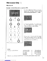 Preview for 21 page of AEG MICROMAT COMBI 635 Operating Instructions Manual