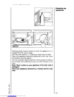 Предварительный просмотр 25 страницы AEG MICROMAT DUO 210 Operating Instructions Manual