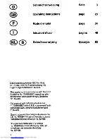 Предварительный просмотр 2 страницы AEG Micromat Duo U05022 Instructions For Use Manual